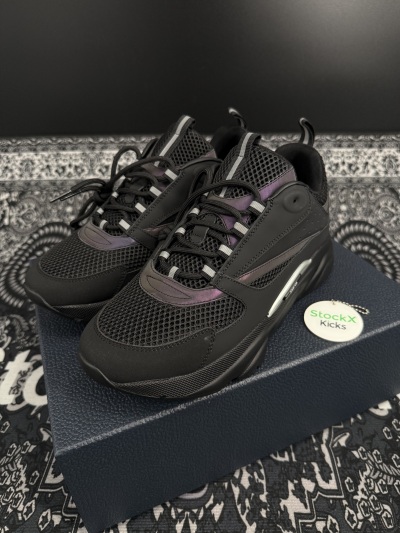 Dior B22 Sneakers Black Laser CK240809 review stockxkicks 02
