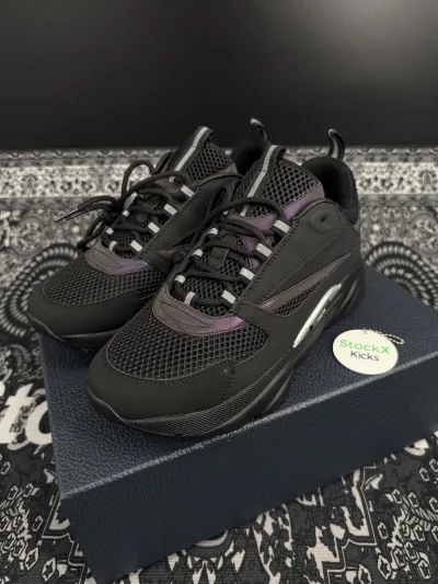 Dior B22 Sneakers Black Laser CK240809 review stockxkicks 02