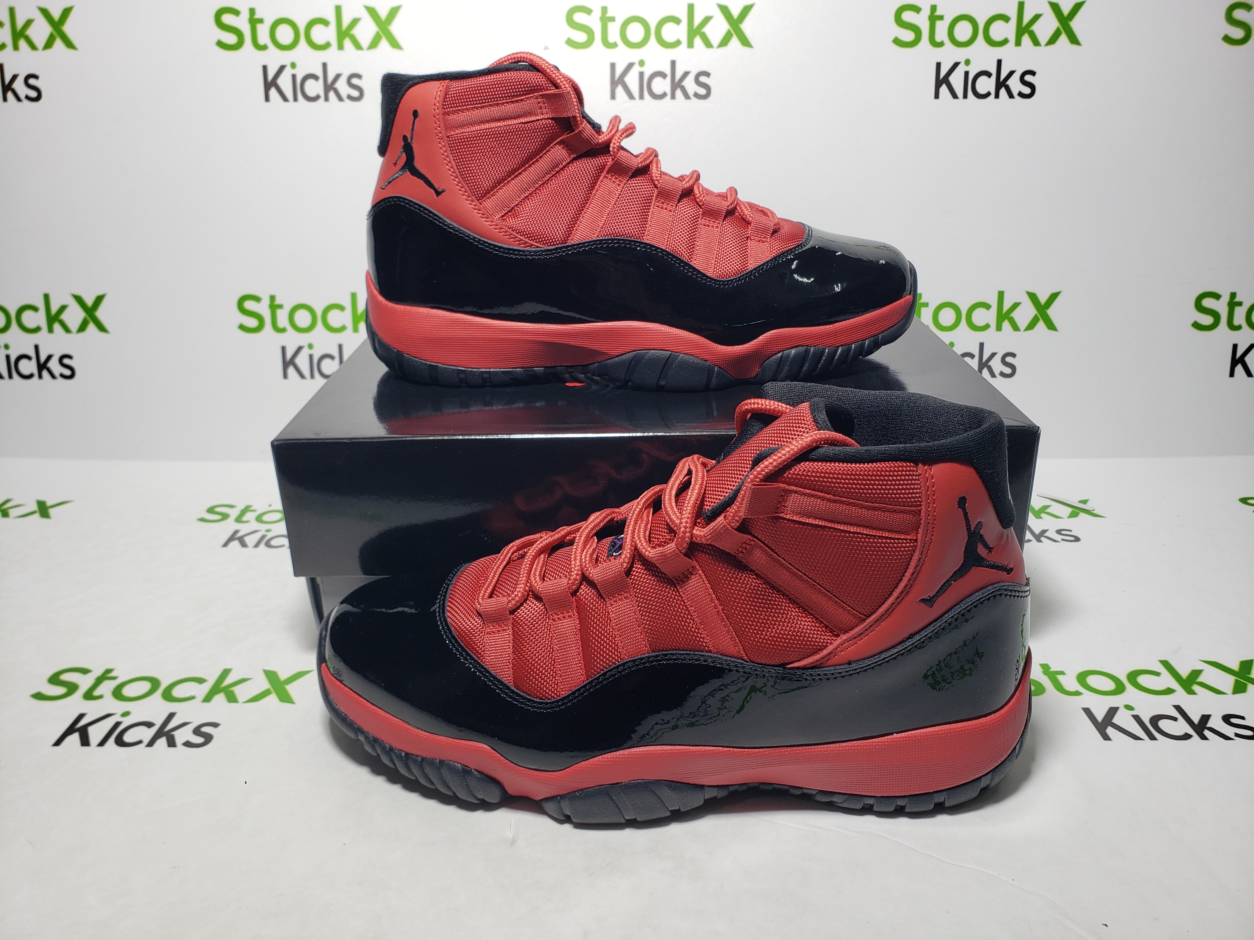 PK God Batch Air Jordan 11 Retro Black Red CT8012-600 review Jason 01