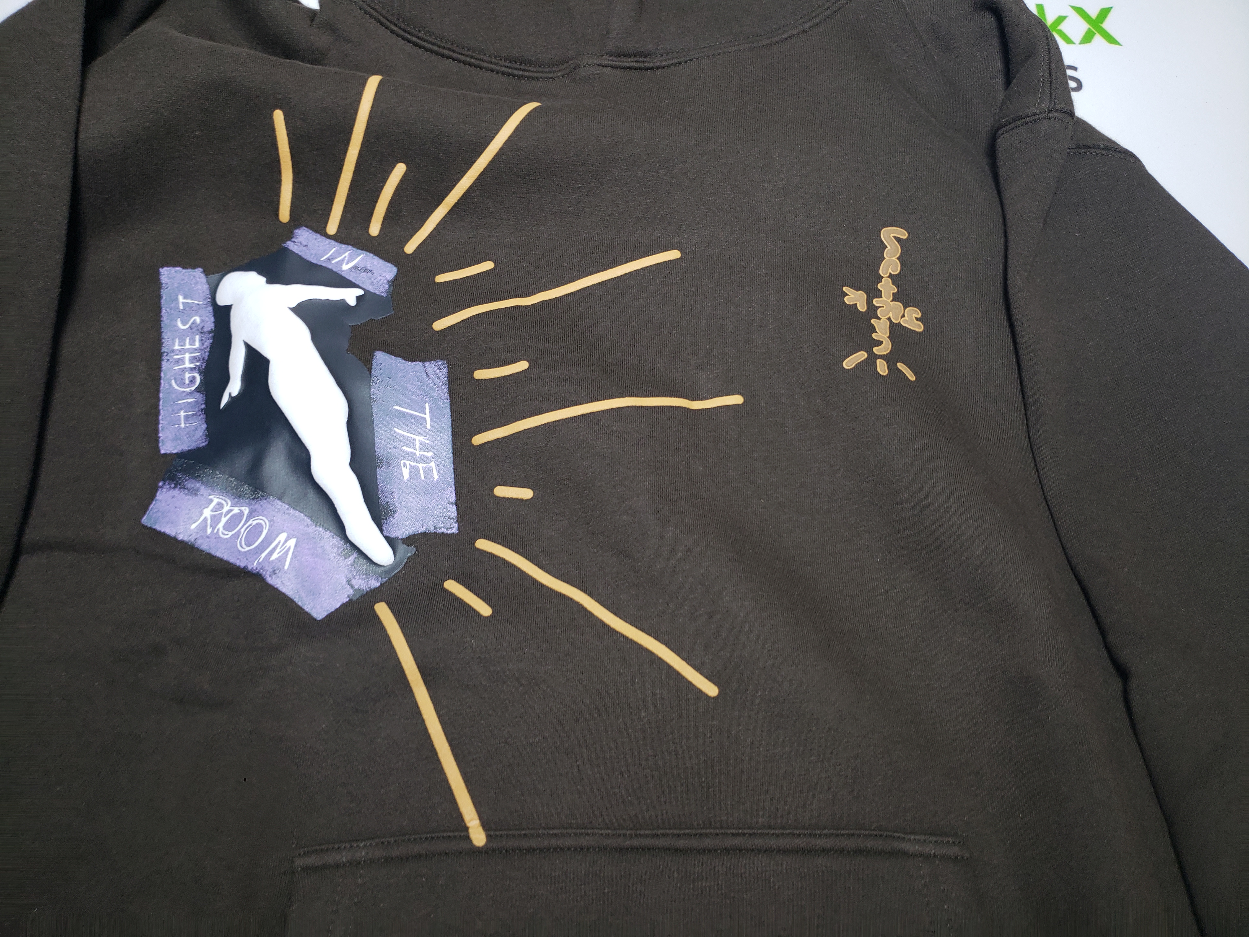 Travis Scott HITR Not For Decoding Hoodie Brown CK24110702 review Kyrie 01