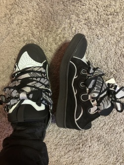 Lanvin Curb Sneaker Black Grey FM-SKRK11-REFL-P2210 review luvutr3ntt_ 01