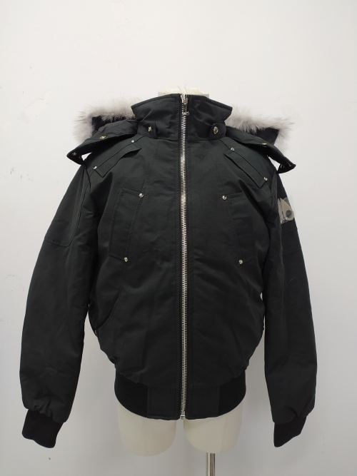 Moose Knuckles Original Ballistic Bomber Jacket Black/White（NFC）YZ241223 review 
