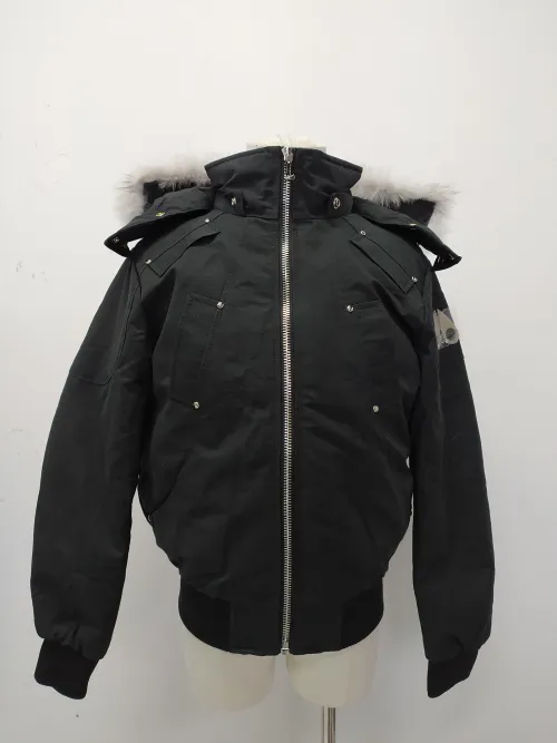 Moose Knuckles Original Ballistic Bomber Jacket Black/White（NFC）YZ241223 review 