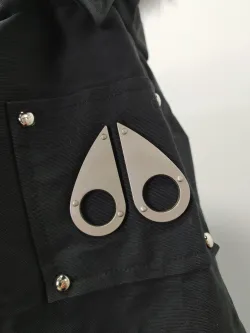 Moose Knuckles Original Ballistic Bomber Jacket Black/White（NFC）YZ241223 review stockxkicks 02