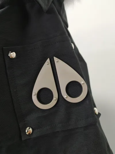 Moose Knuckles Original Ballistic Bomber Jacket Black/White（NFC）YZ241223 review stockxkicks 01