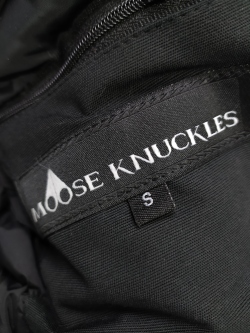 Moose Knuckles Original Ballistic Bomber Jacket Black/White（NFC）YZ241223 review stockxkicks 04
