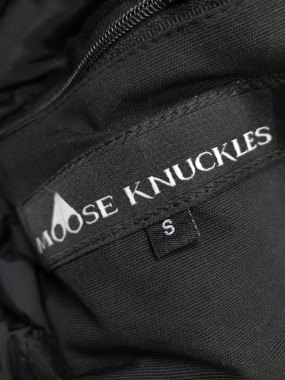 Moose Knuckles Original Ballistic Bomber Jacket Black/White（NFC）YZ241223 review stockxkicks 03