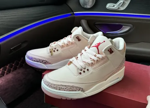 PK God Batch Air Jordan 3 Retro 'Valentine's Day HJ0178-600 review 