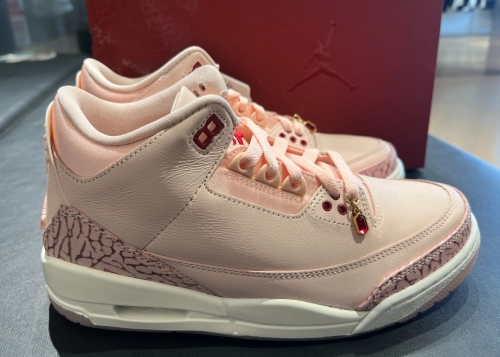 PK God Batch Air Jordan 3 Retro 'Valentine's Day HJ0178-600 review 