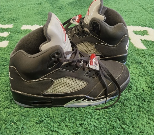 PK God Batch Air Jordan 5 Retro OG Black Metallic Reimagined HF3975-001 review 