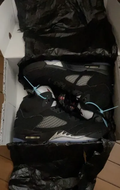 PK God Batch Air Jordan 5 Retro OG Black Metallic Reimagined HF3975-001 review Dennis Daniel Jr