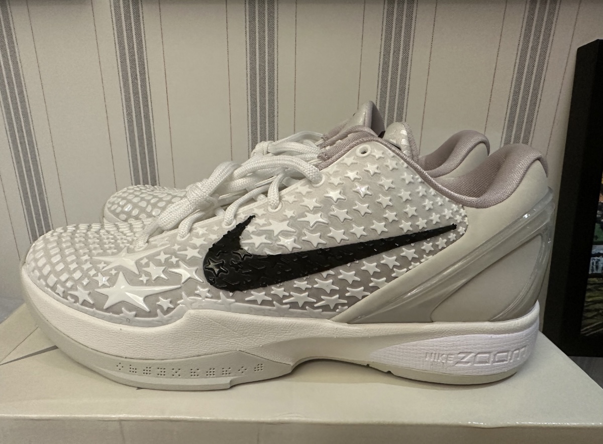 Nike Kobe 6 Protro Sail/Black-Light Bone FQ3546-100 review Milan Lecomt