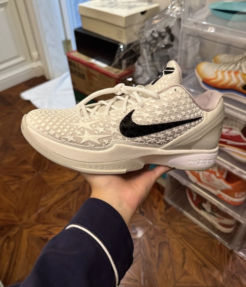 Nike Kobe 6 Protro Sail/Black-Light Bone FQ3546-100 review 