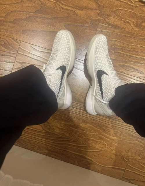 Nike Kobe 6 Protro Sail/Black-Light Bone FQ3546-100 review 