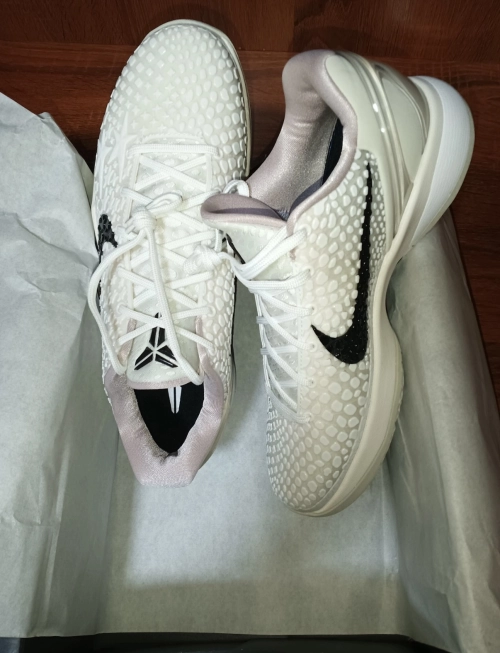 Nike Kobe 6 Protro Sail/Black-Light Bone FQ3546-100 review 