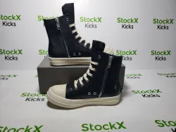 Rick Owens Phlegethon Leather High-Top Sneakers review Kyrie 01