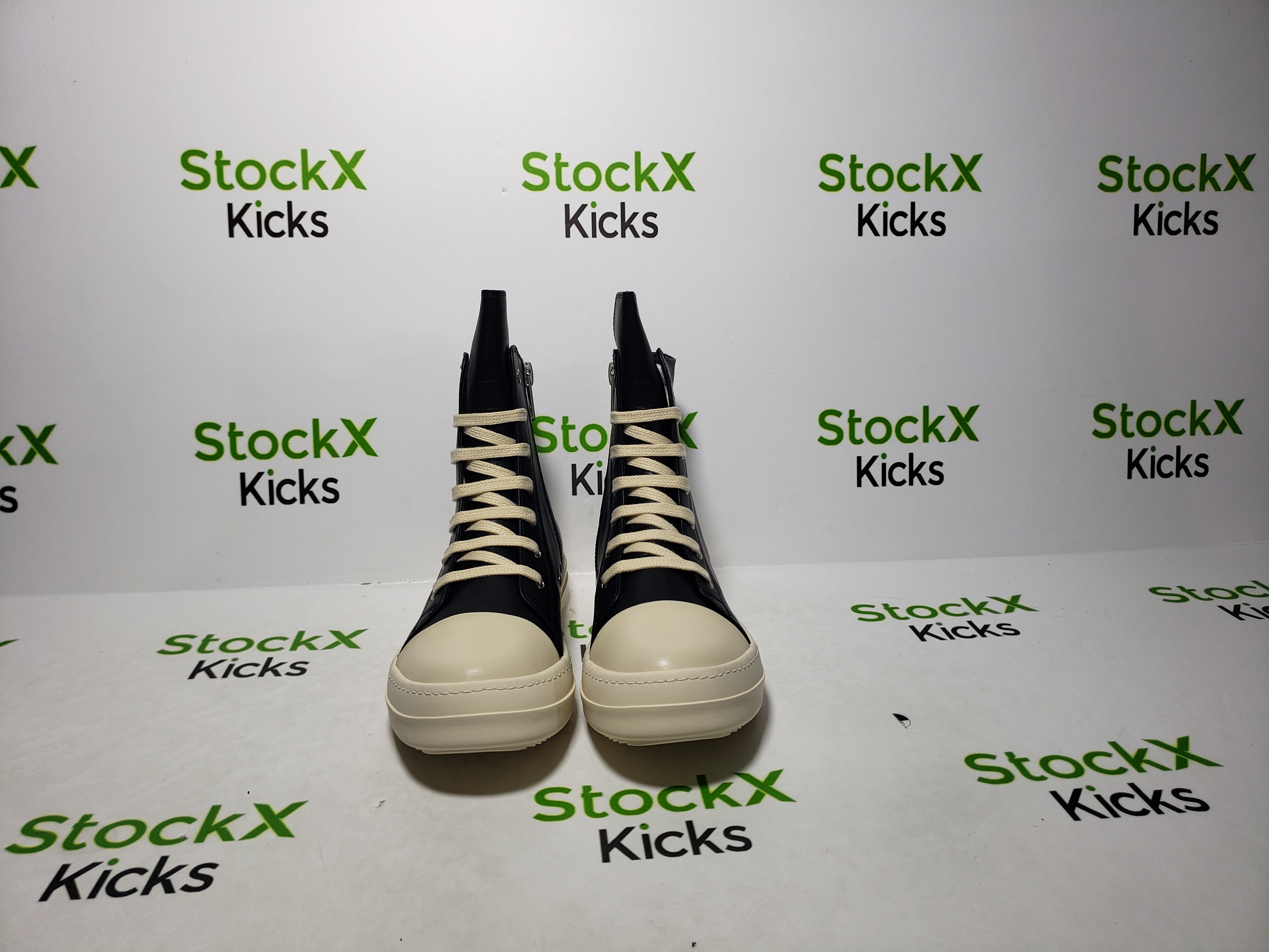 Rick Owens Phlegethon Leather High-Top Sneakers review Kyrie 02