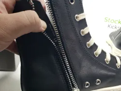 Rick Owens Phlegethon Leather High-Top Sneakers review Kyrie 04