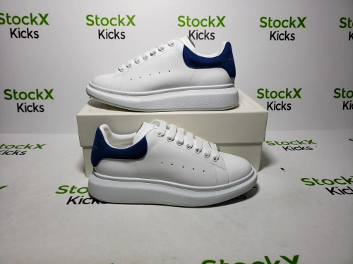 Alexander McQueen Sneaker Deep Dlue Velvet review 