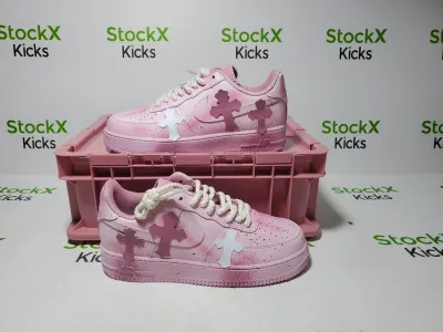 PK God Batch Chrome Hearts x Air Force 1 Pink review Lucy 01