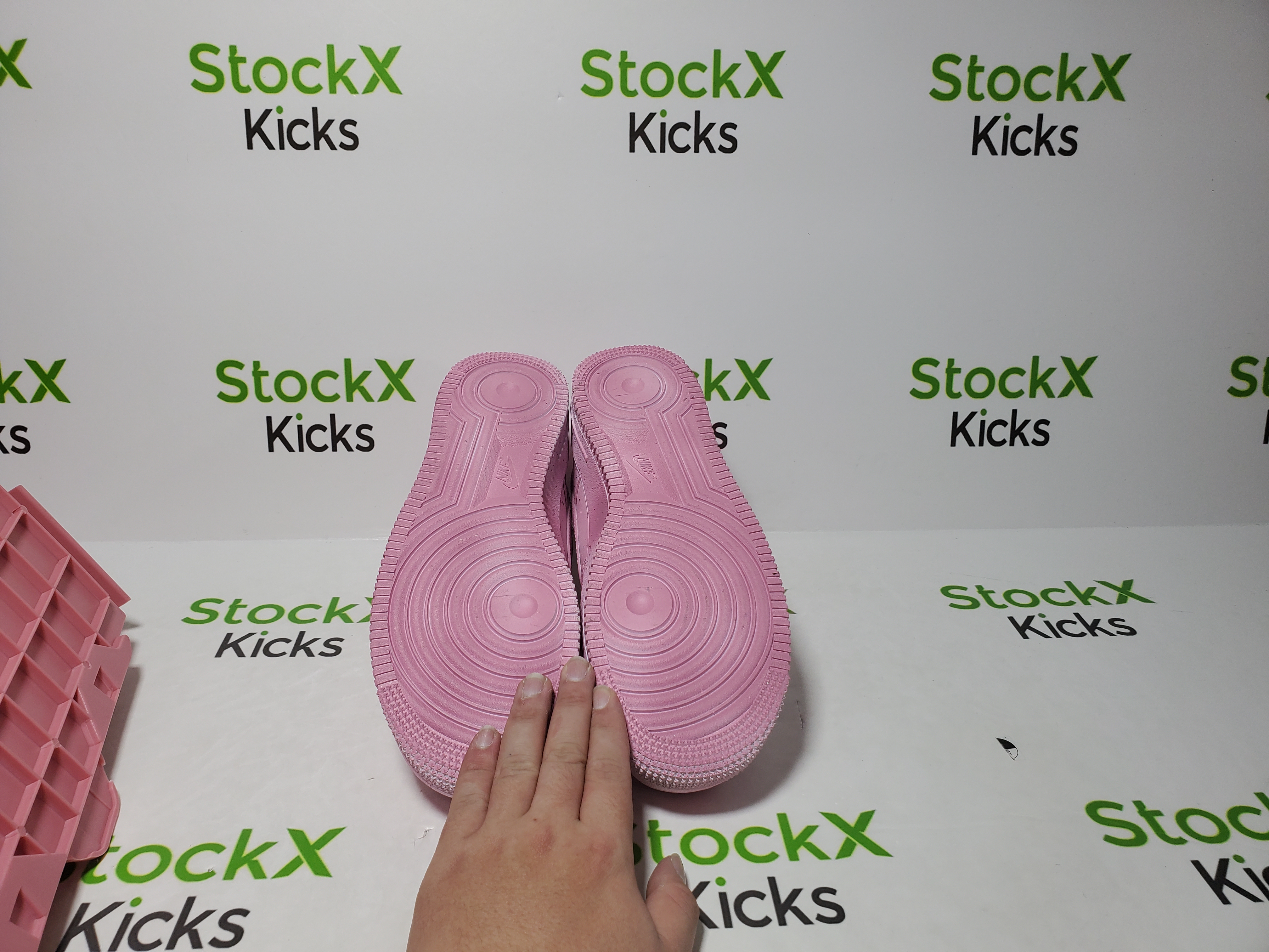 PK God Batch Chrome Hearts x Air Force 1 Pink review Lucy 05