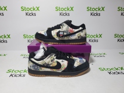 PK God Batch Nike SB Dunk Low Supreme Rammellzee FD8778-001 review Mike 03