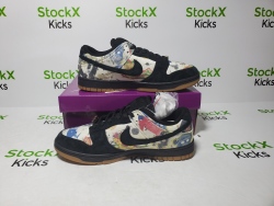 PK God Batch Nike SB Dunk Low Supreme Rammellzee FD8778-001 review Mike 05