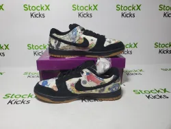PK God Batch Nike SB Dunk Low Supreme Rammellzee FD8778-001 review Mike 05