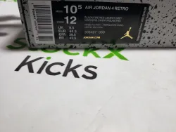 PK God Batch Air Jordan 4 Retro Bred 308497-060 review Cam 01