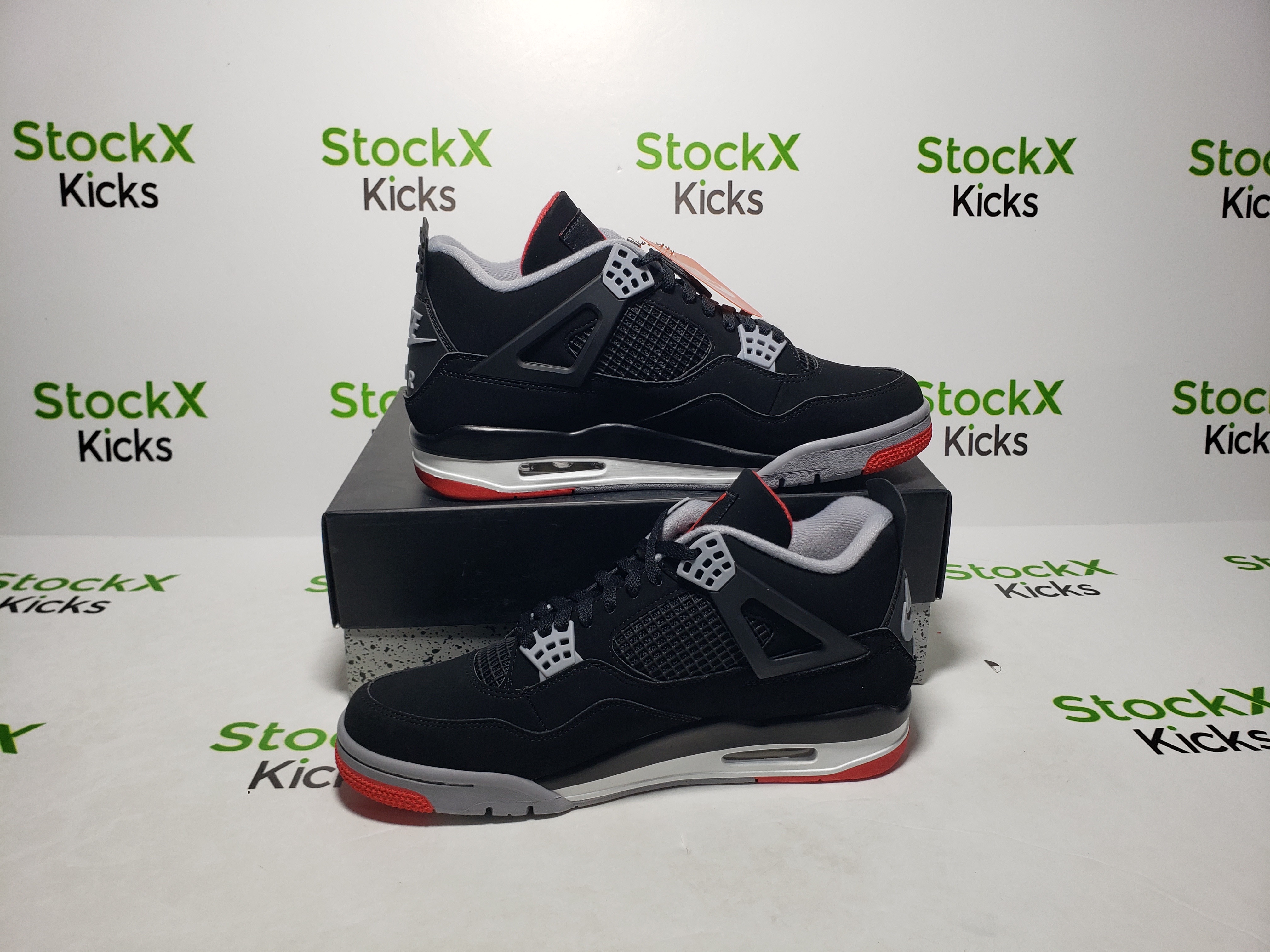 PK God Batch Air Jordan 4 Retro Bred 308497-060 review Cam 01