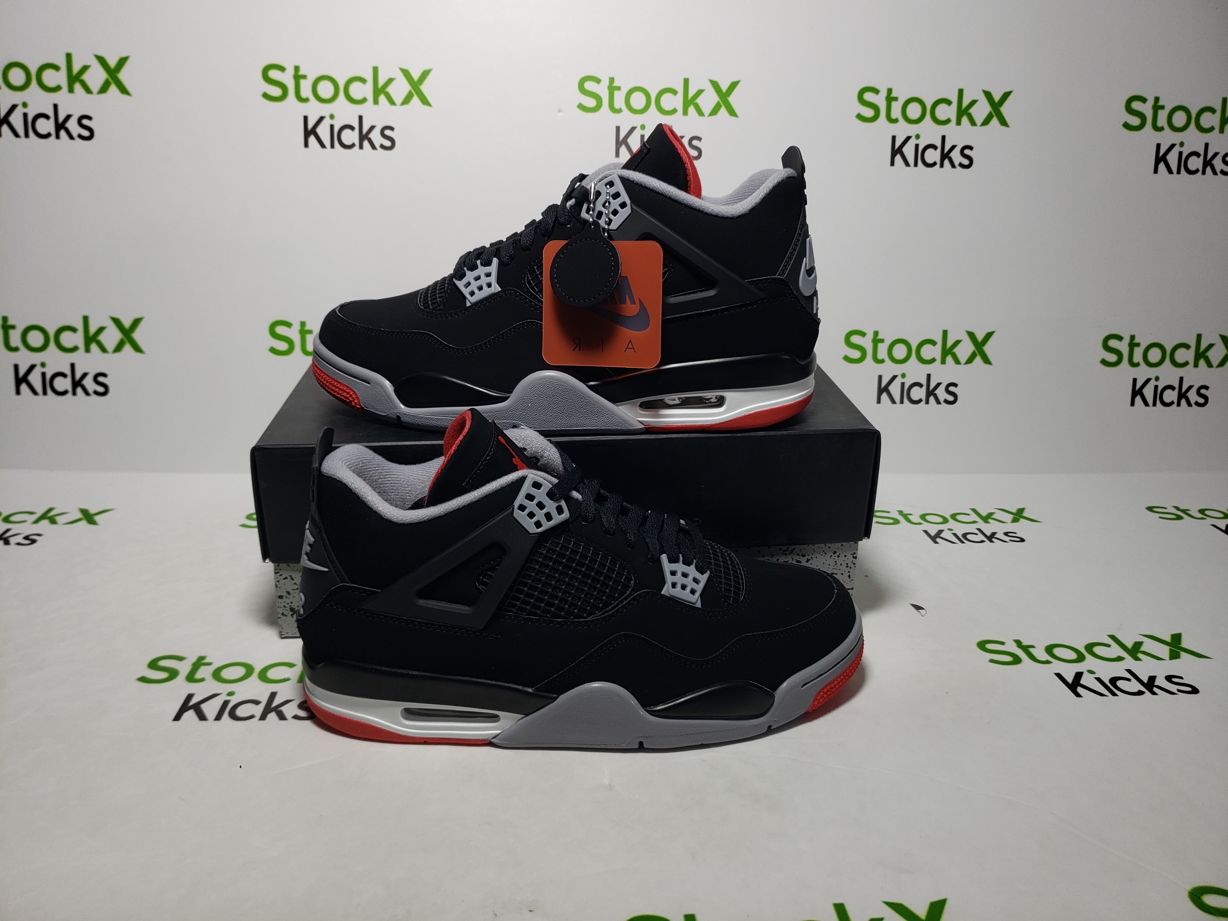 PK God Batch Air Jordan 4 Retro Bred 308497-060 review Cam 03
