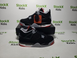 PK God Batch Air Jordan 4 Retro Bred 308497-060 review Cam 04