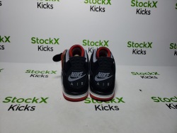 PK God Batch Air Jordan 4 Retro Bred 308497-060 review Cam 05
