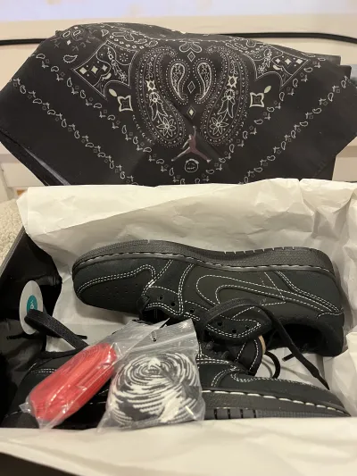 【$49 High Cost Effective】Air Jordan 1 Retro Low OG SP Travis Scott Black Phantom DM7866-001 review Erika Obritis  00