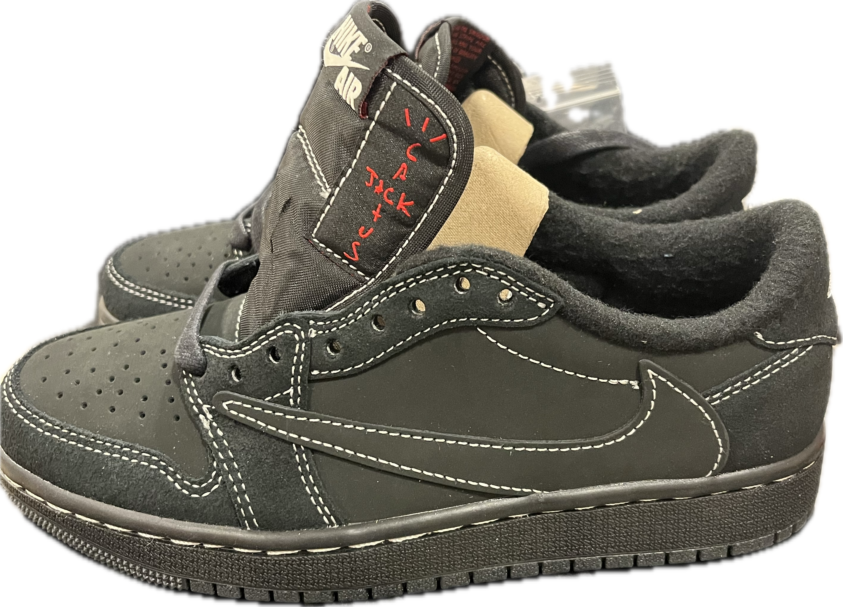 【$59 High Cost Effective】Air Jordan 1 Retro Low OG SP Travis Scott Black Phantom DM7866-001 review Erika Obritis 01