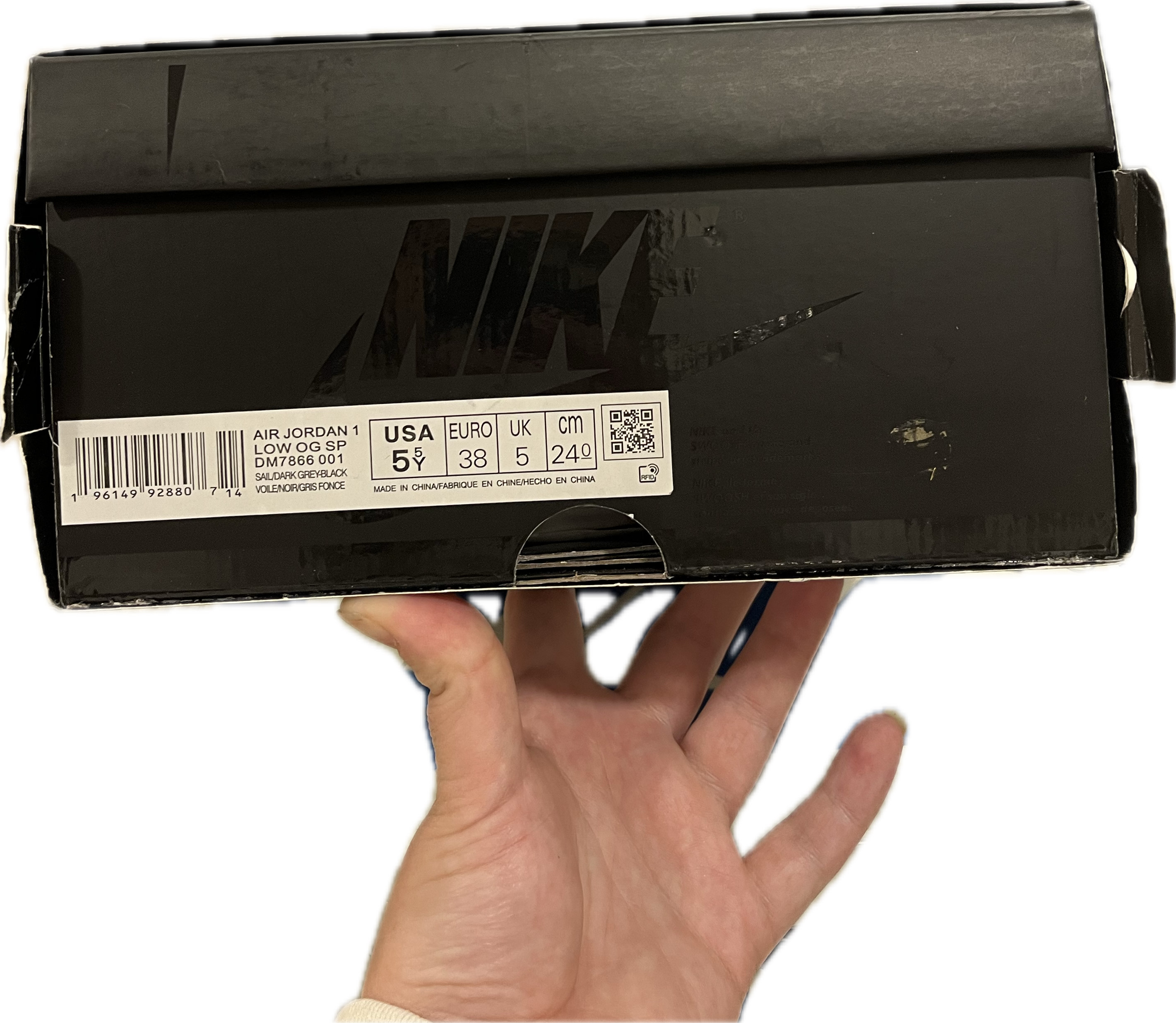 【$59 High Cost Effective】Air Jordan 1 Retro Low OG SP Travis Scott Black Phantom DM7866-001 review Erika Obritis 02