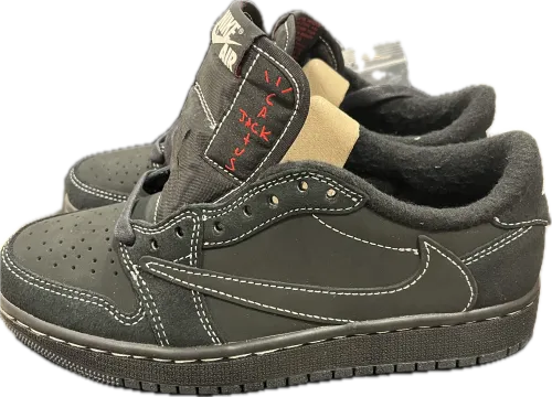 【$49 High Cost Effective】Air Jordan 1 Retro Low OG SP Travis Scott Black Phantom DM7866-001 review 