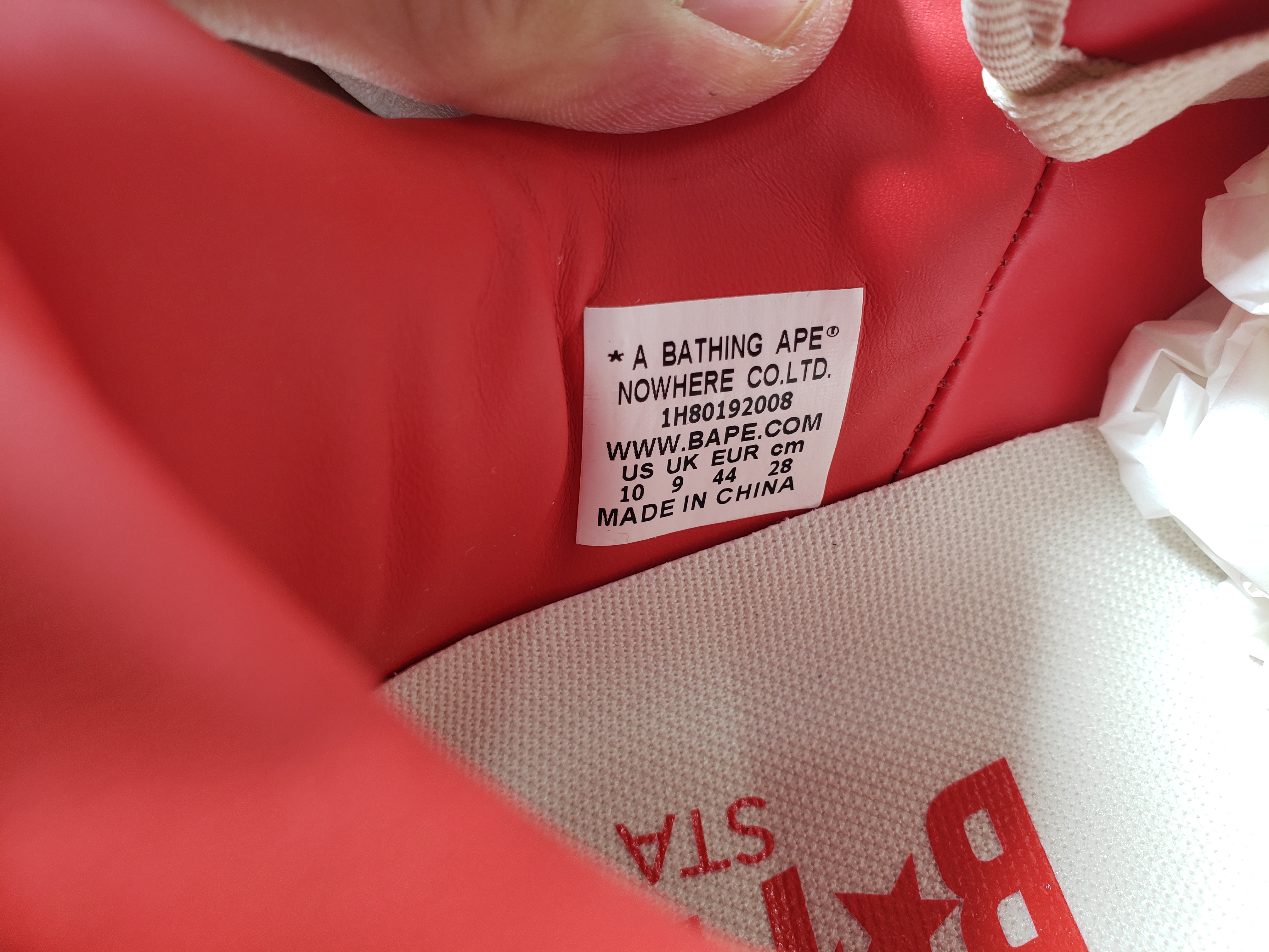 A Bathing Ape Bape Sta Low Kanye West College Dropout 0607FS-001 review STOCKXKICKS 06