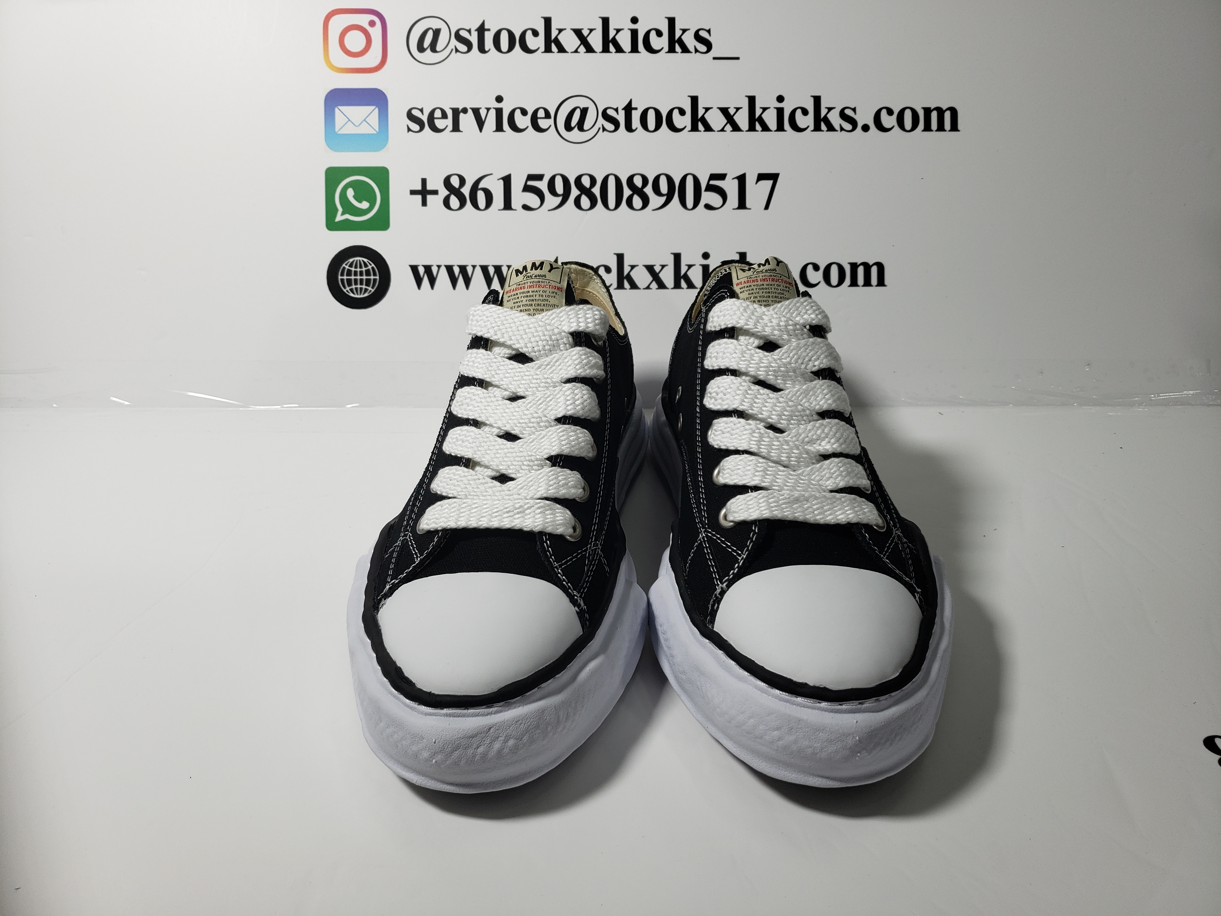【Top PK God Batch】Maison MIHARA YASUHIRO White Black NO.722 review STOCKXKICKS 02