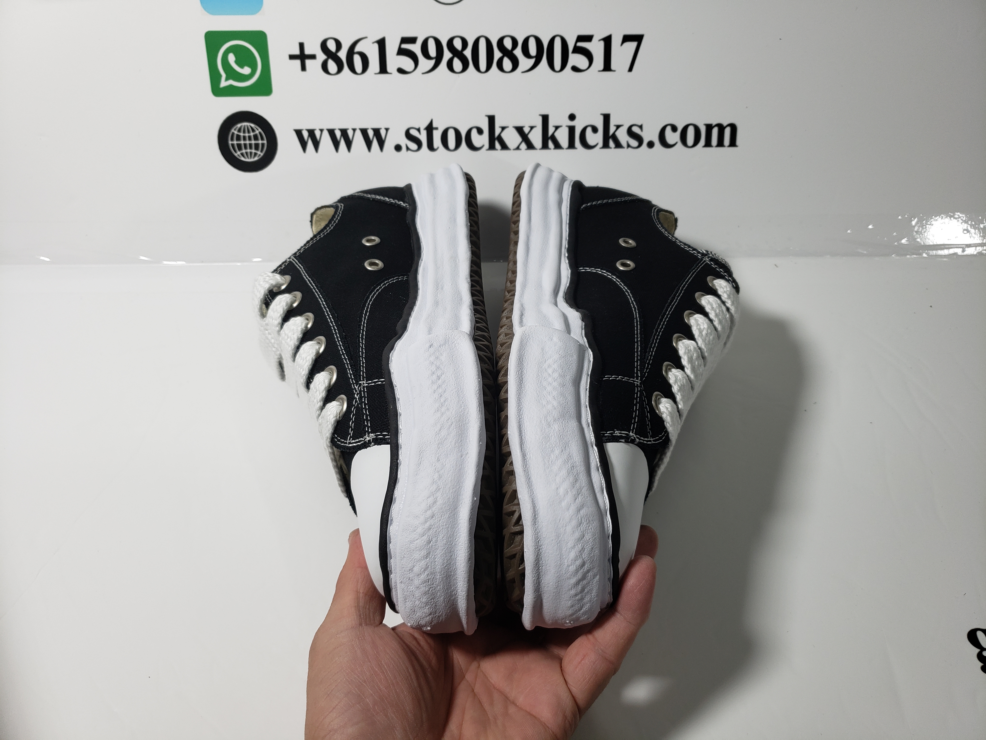 【Top PK God Batch】Maison MIHARA YASUHIRO White Black NO.722 review STOCKXKICKS 03