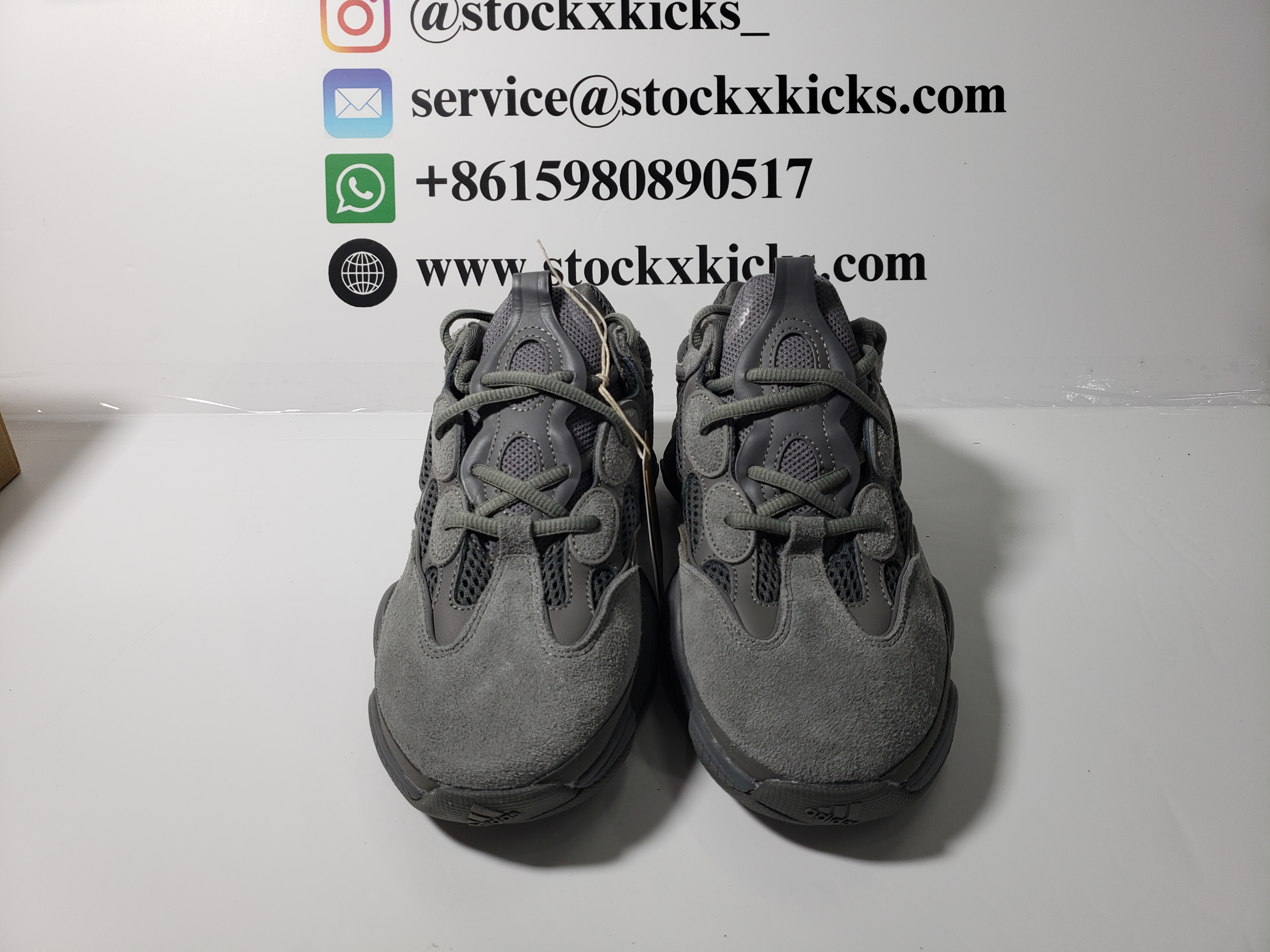 LJR Batch adidas Yeezy 500 Granite GW6373 review STOCKXKICKS 02