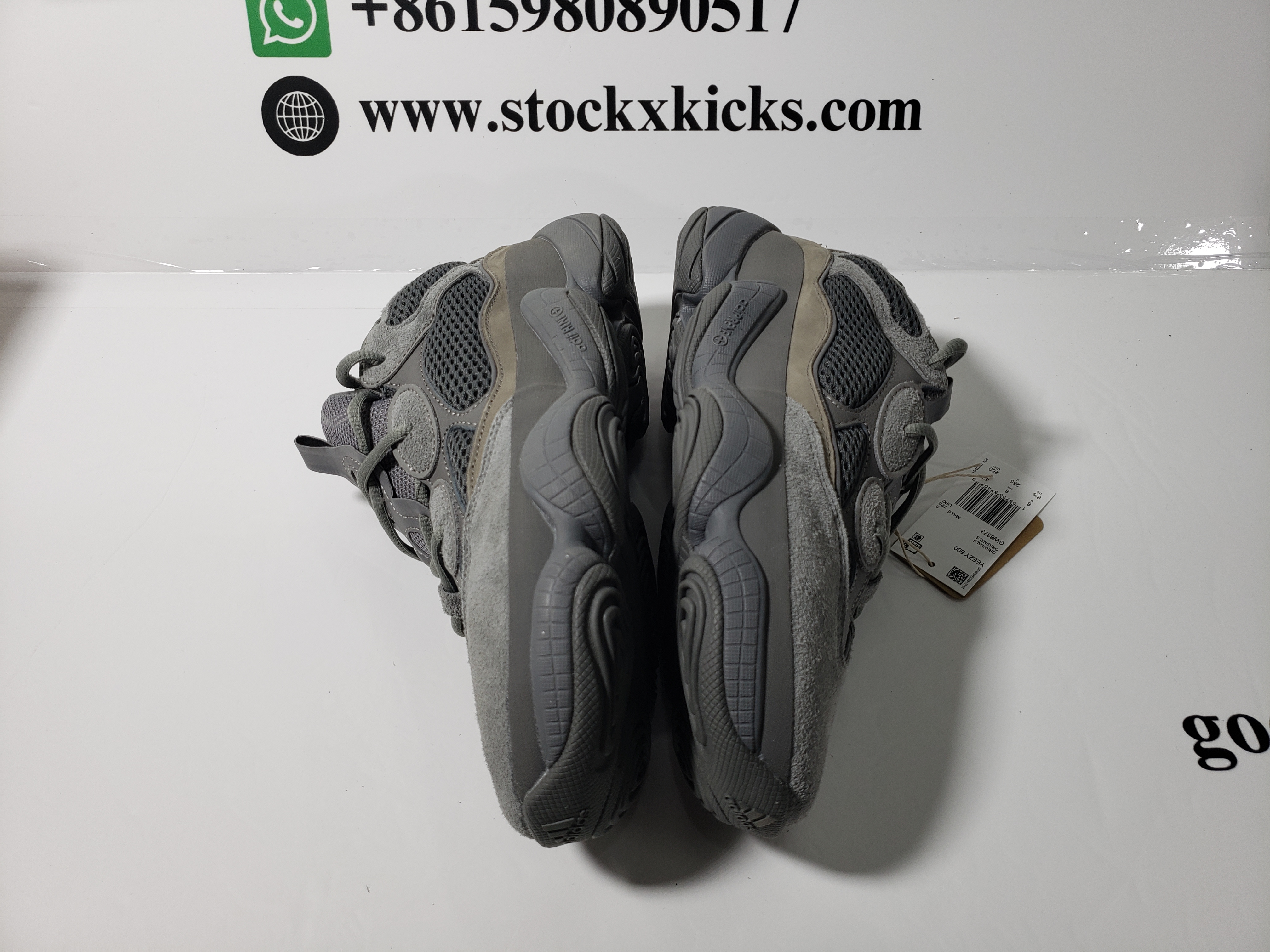 LJR Batch adidas Yeezy 500 Granite GW6373 review STOCKXKICKS 04