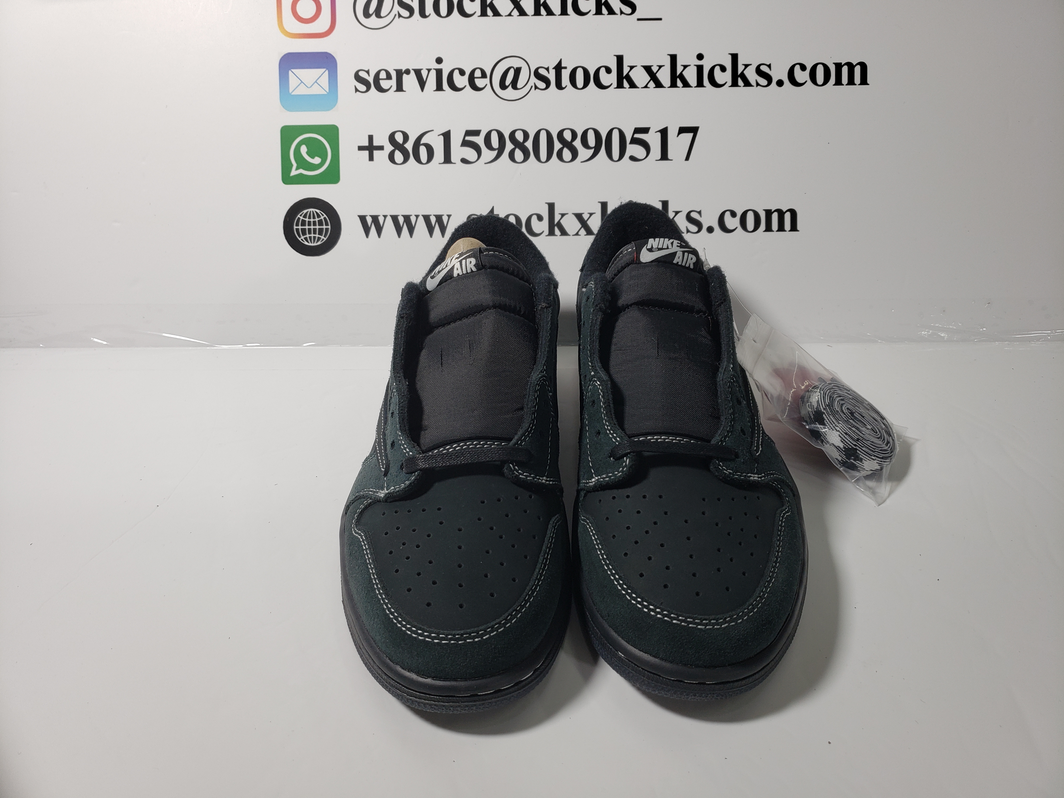 PK God Batch Air Jordan 1 Retro Low OG SP Travis Scott Black Phantom DM7866-001 review STOCKXKICKS 02