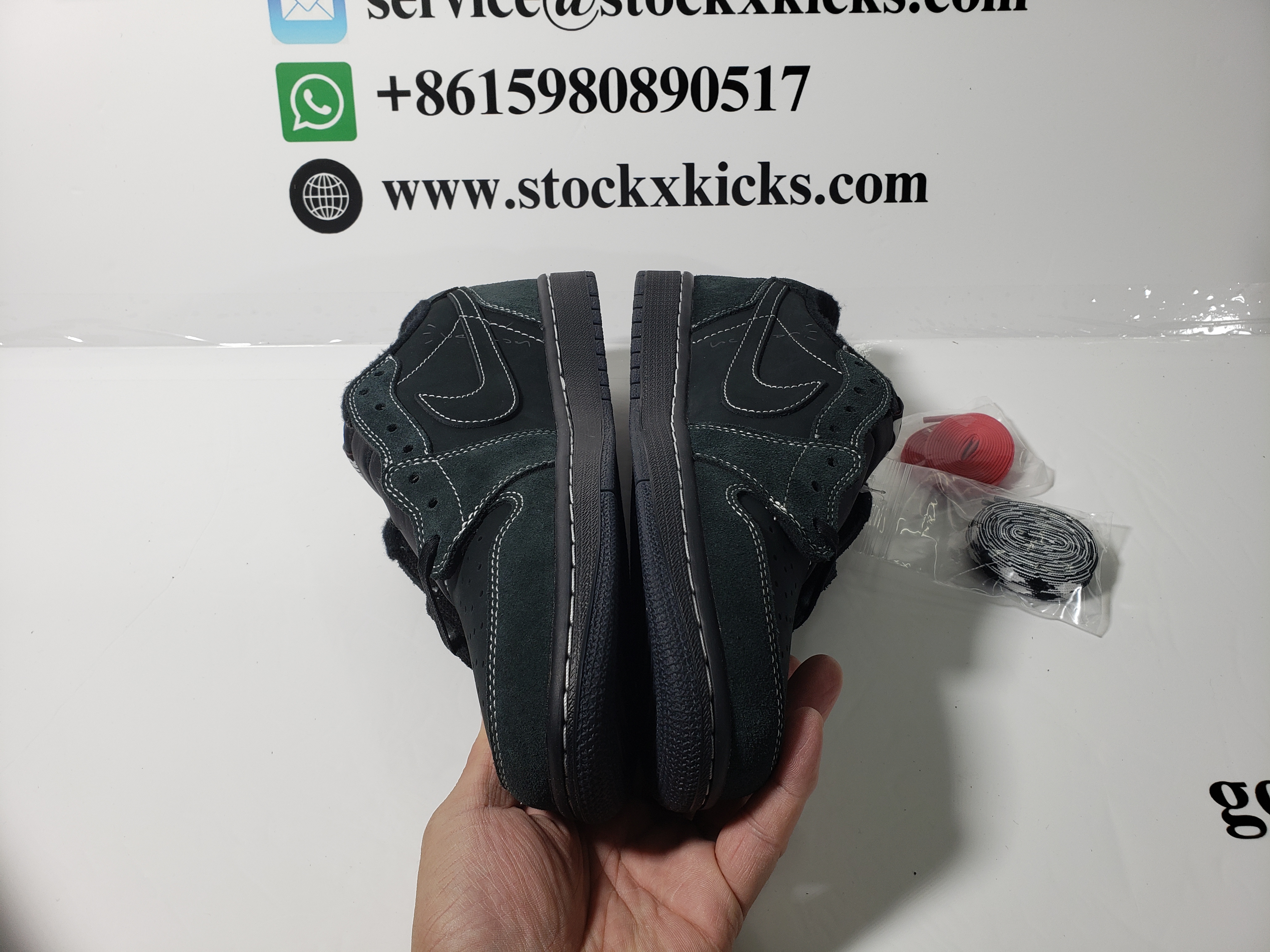 PK God Batch Air Jordan 1 Retro Low OG SP Travis Scott Black Phantom DM7866-001 review STOCKXKICKS 03