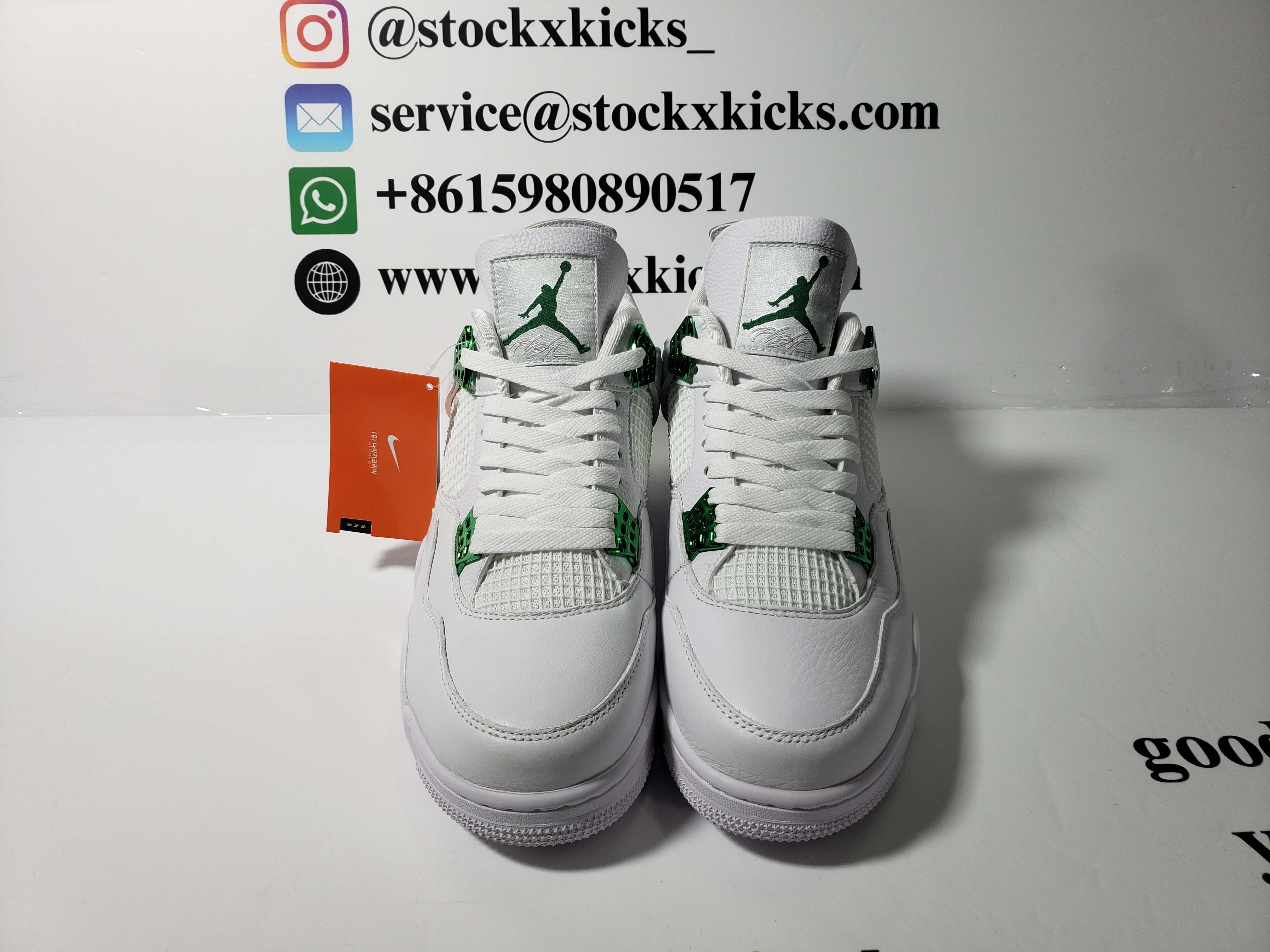 Special offer Batch Air Jordan 4 Retro Metallic Green CT8527-113 review STOCKXKICKS 02