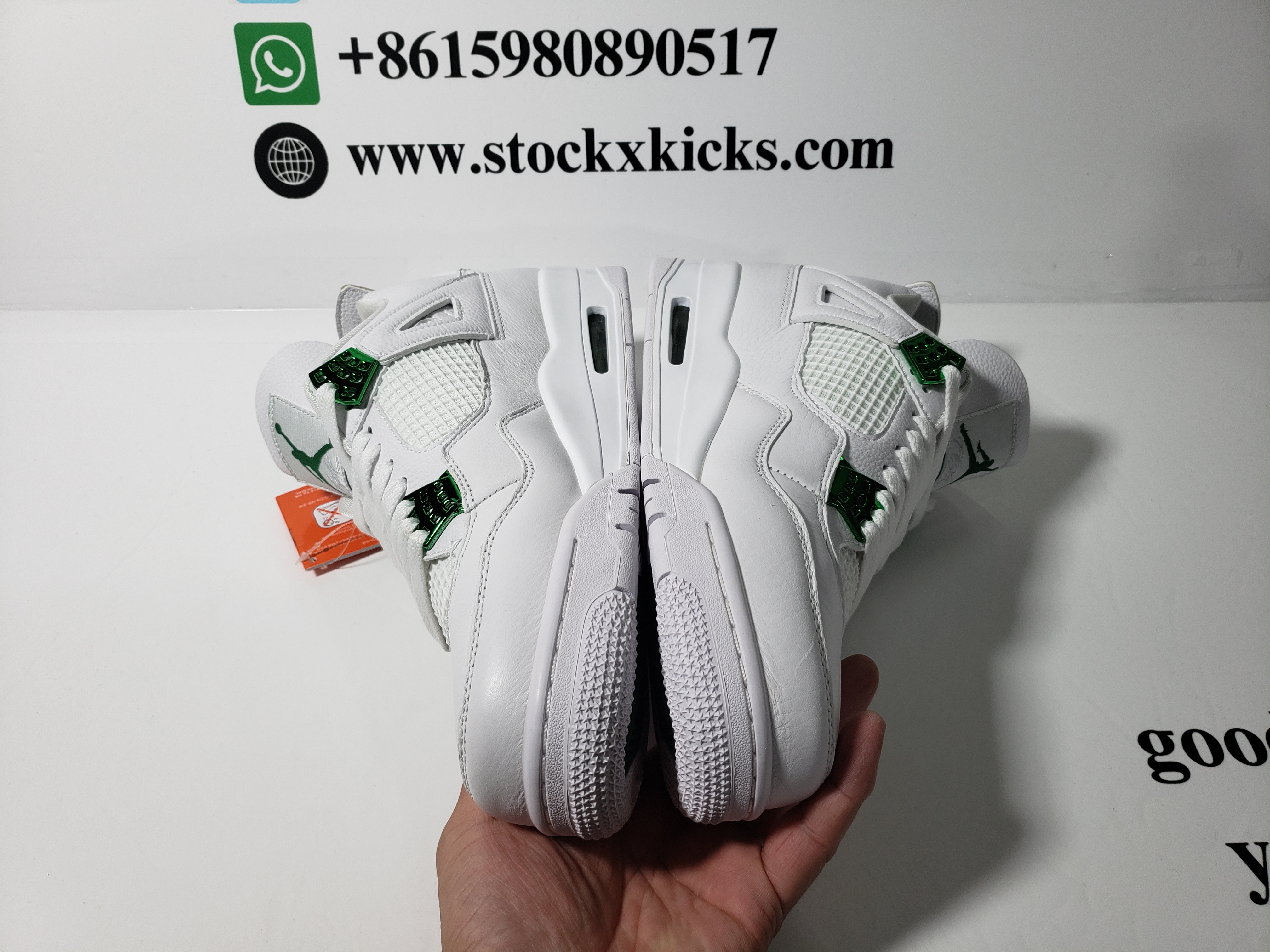 Special offer Batch Air Jordan 4 Retro Metallic Green CT8527-113 review STOCKXKICKS 03