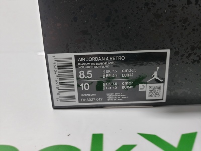 PK God Batch Air Jordan 4 Retro Thunder DH6927-017 review STOCKXKICKS 00