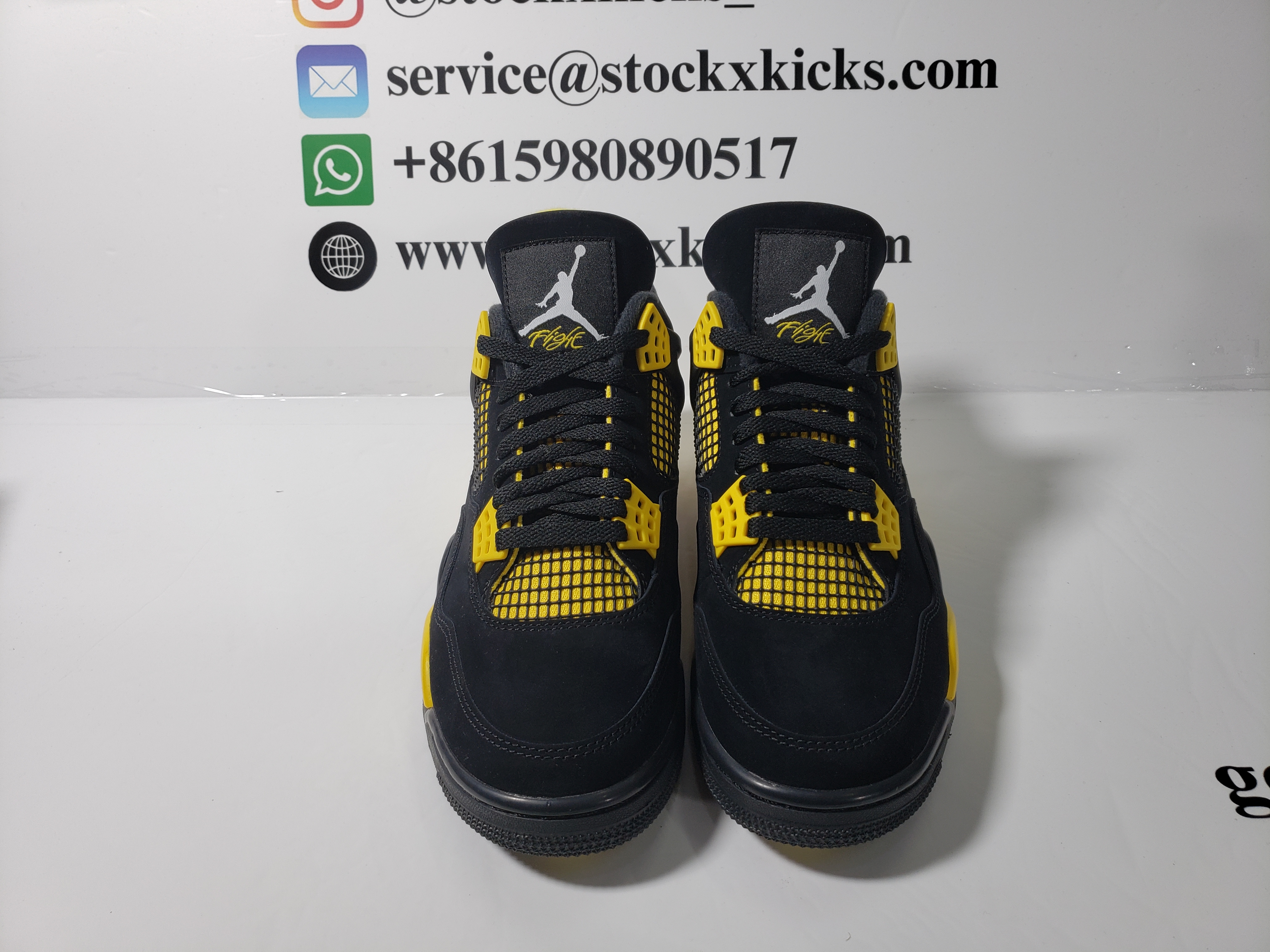 PK God Batch Air Jordan 4 Retro Thunder DH6927-017 review STOCKXKICKS 02