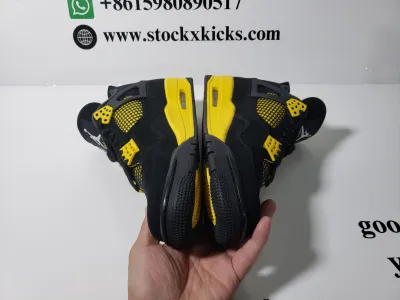 PK God Batch Air Jordan 4 Retro Thunder DH6927-017 review STOCKXKICKS  03