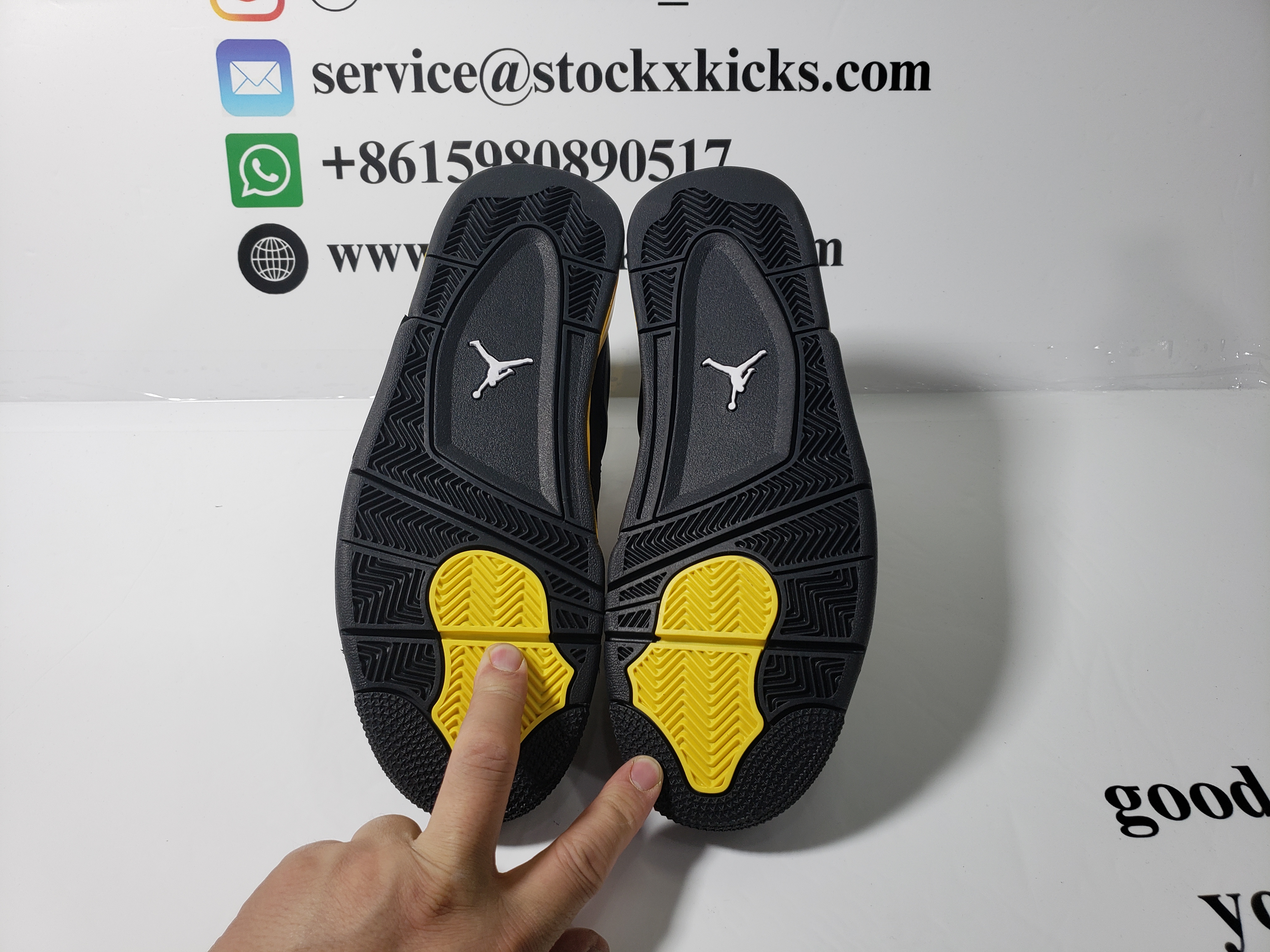 PK God Batch Air Jordan 4 Retro Thunder DH6927-017 review STOCKXKICKS 05
